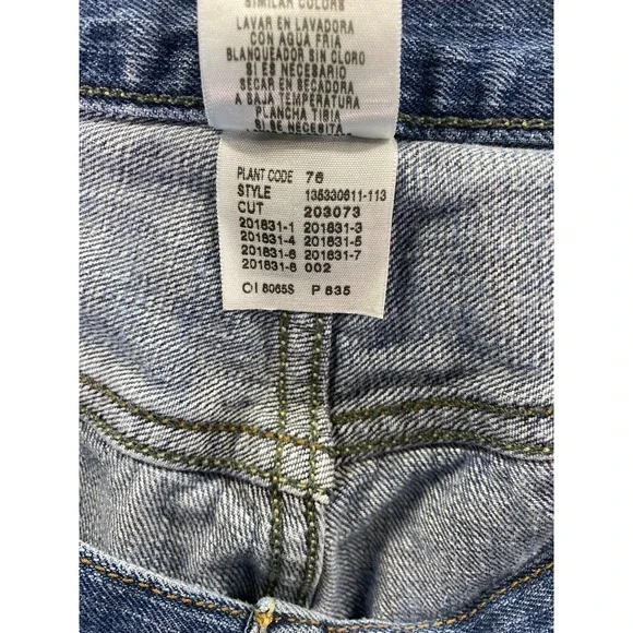 RALPH LAUREN Jeans Men's 38x30 (Fits 36x27) Light Wash Leather Patch Vintage - Picture 7 of 10